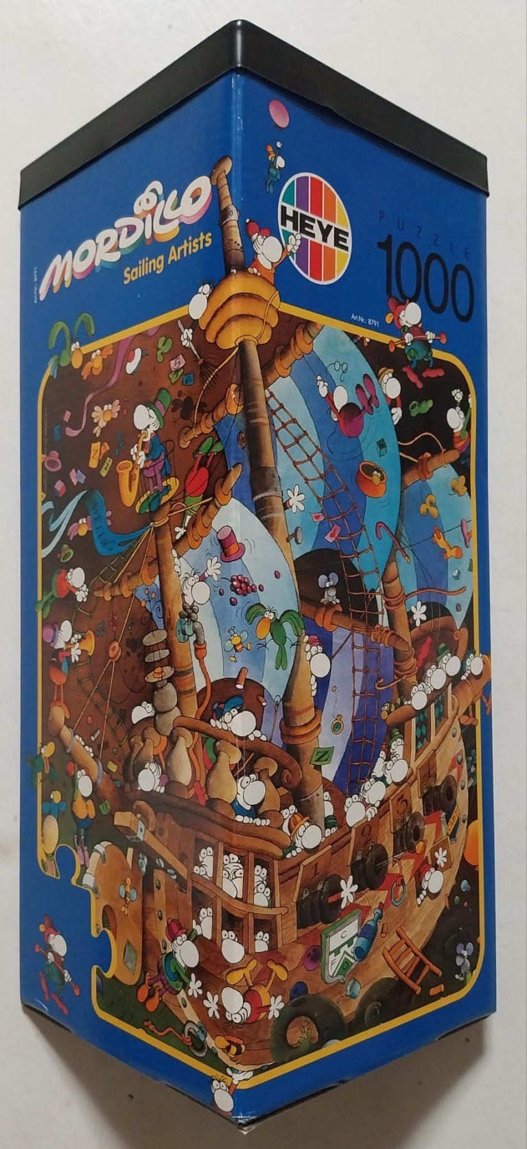 Heye Mordillo Sailing Artists Pieces Art. Artists - Heye Puzzle puzzle collectible [Barcode 4001689087913] - Main Image 2