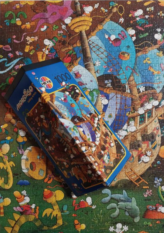 Heye Mordillo Sailing Artists Pieces Art. Artists - Heye Puzzle puzzle collectible [Barcode 4001689087913] - Main Image 4