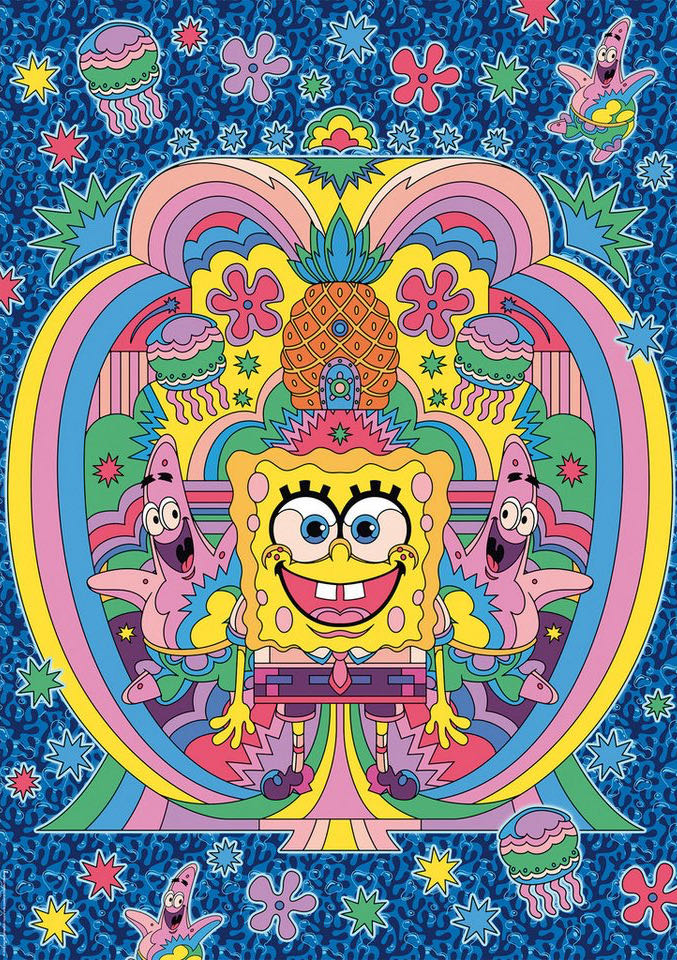 Spongebob Crazy World - Schmidt puzzle collectible [Barcode 4001504585877] - Main Image 2