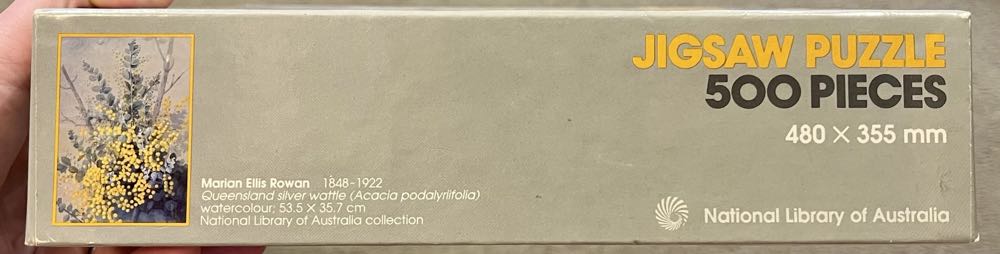 Queensland Silver Wattle (Acacia Podalyrifolia) - National Library Of australia puzzle collectible - Main Image 2