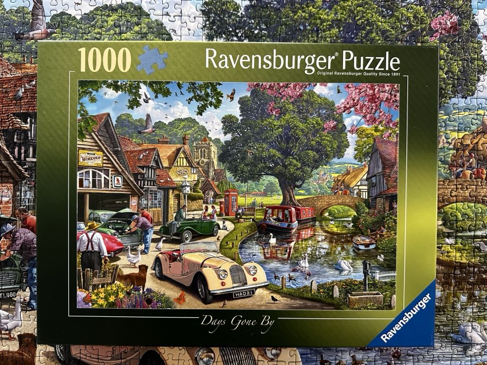 Days Gone By (Saskia Lenen) - Ravensburger puzzle collectible [Barcode 4005555015239] - Main Image 3