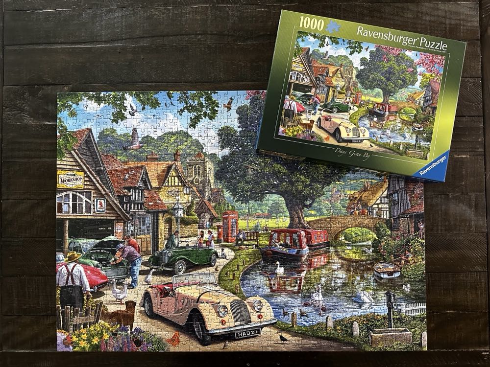 Days Gone By (Saskia Lenen) - Ravensburger puzzle collectible [Barcode 4005555015239] - Main Image 4