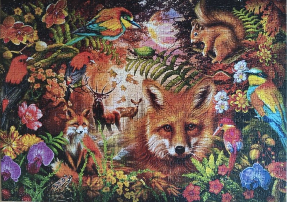 Flowers, Fur And Feathers - Schmidt puzzle collectible [Barcode 4001504597955] - Main Image 3
