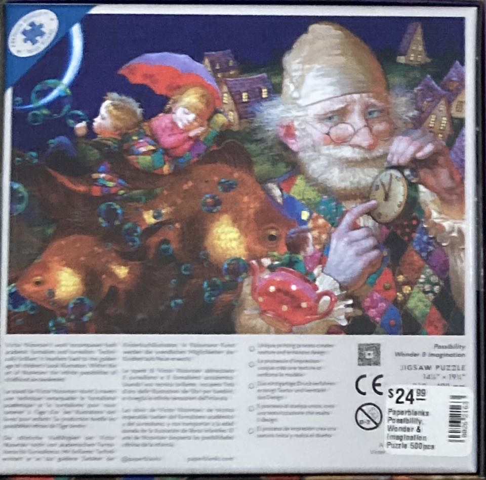 500: Possibility Wonder & Imagination - Paperblanks puzzle collectible [Barcode 9781439799499] - Main Image 2