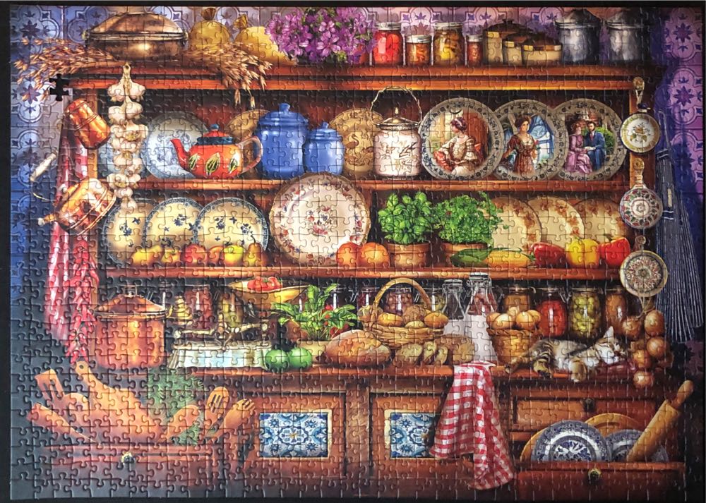 China Cupboard (pending SP Arnette) - Ravensburger puzzle collectible [Barcode 4005556815258] - Main Image 2