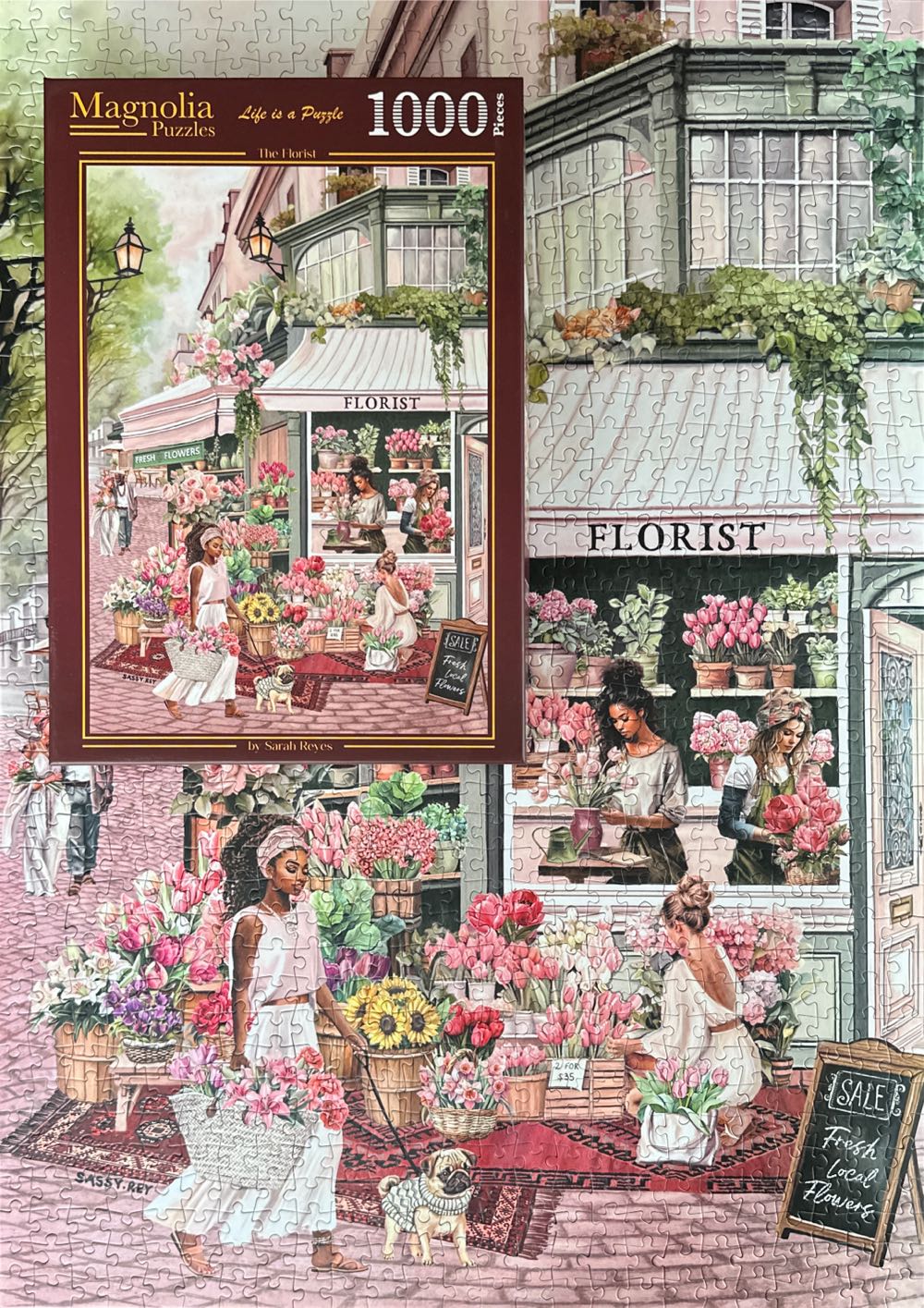 The Florist 🟦 - Magnolia puzzle collectible [Barcode 8684595060254] - Main Image 4