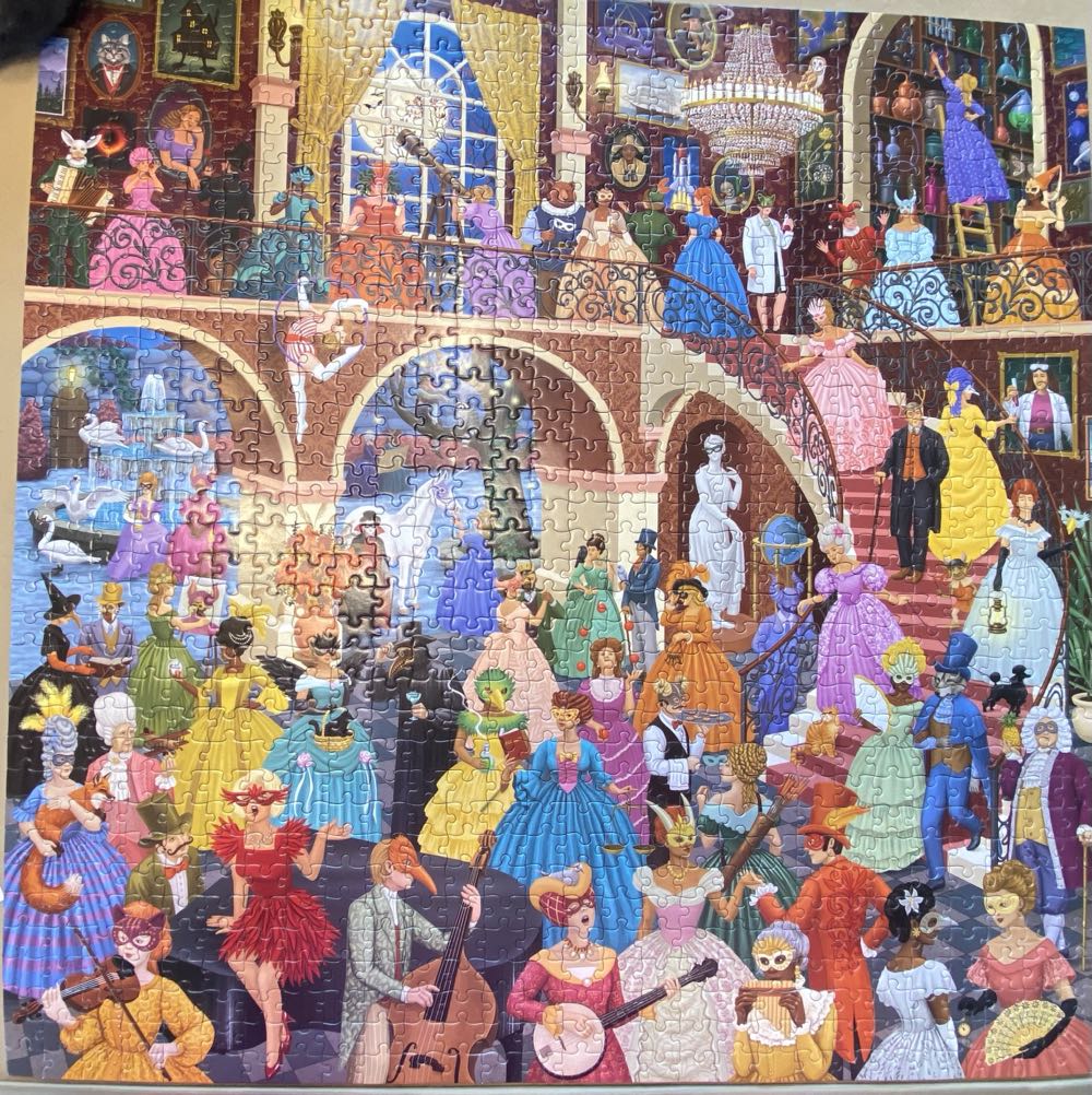 Alchemist’s Masquerade - Eeboo puzzle collectible [Barcode 689196507885] - Main Image 2