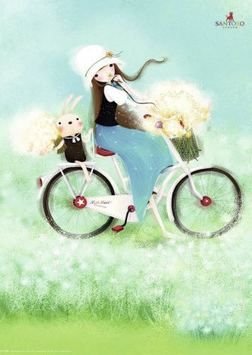 Santoro Summertime 🟦🇨🇦 - Ravensburger puzzle collectible [Barcode 4005556146871] - Main Image 2