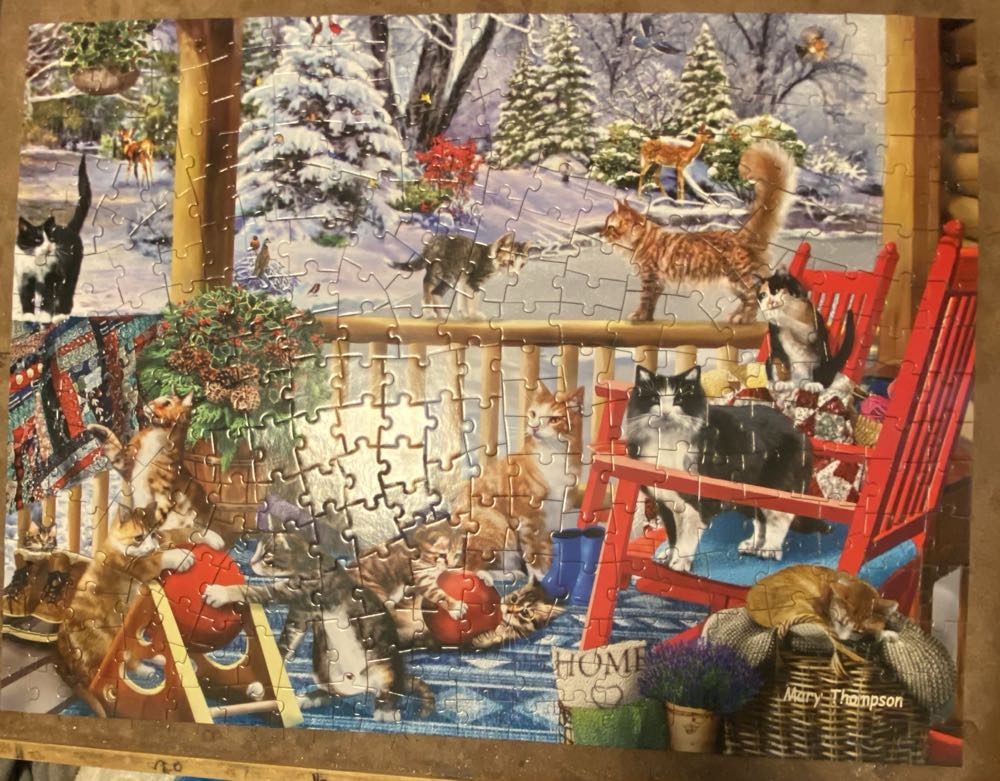 Cat Antics - Bits & Pieces puzzle collectible [Barcode 192949087478] - Main Image 2