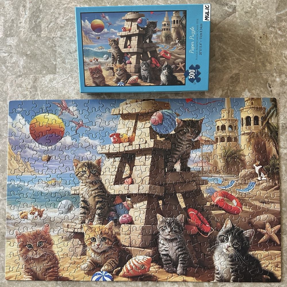 Sandcastle Cats - MULIC puzzle collectible - Main Image 2