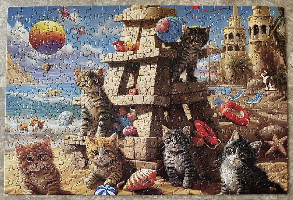 Sandcastle Cats - MULIC puzzle collectible - Main Image 3