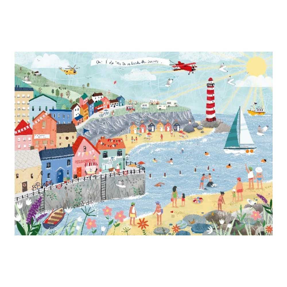 Clementoni Collection-colorful Thai Falls Pieces-puzzle Vertical Fun For Adults Made In Italy Multicoloured 39821