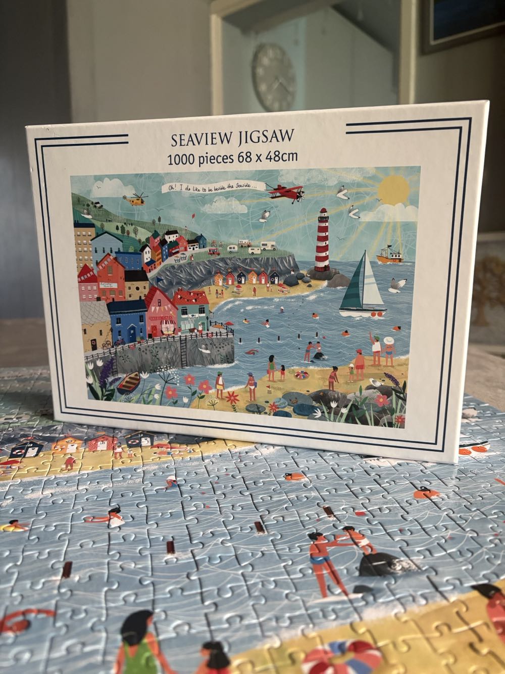 Seaview  - Cancer Research Uk puzzle collectible [Barcode 5056238552717] - Main Image 3