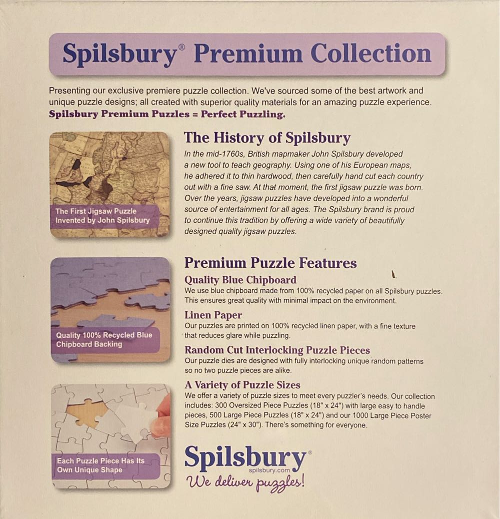 Cottage Garden - Spilsbury puzzle collectible [Barcode 810061445500] - Main Image 2