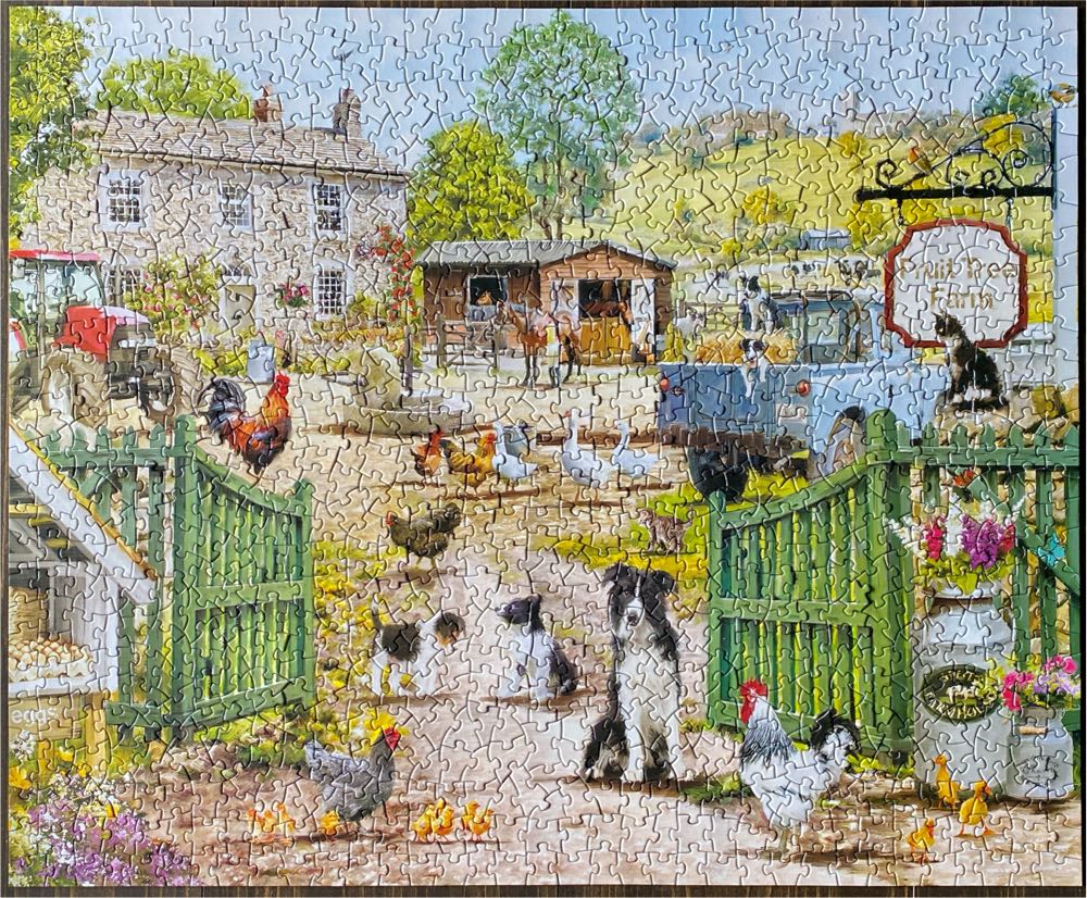 Farmyard - Spilsbury puzzle collectible [Barcode 810061445494] - Main Image 3