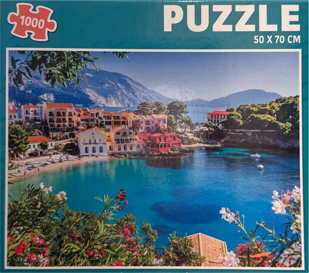 Trefl Procida Campania Italy 500 Piece Jigsaw Puzzle Red 19”x13” Print Diy Puzzle Creative Fun Classic Jigsaw For Adults And Children From 10 Years Old