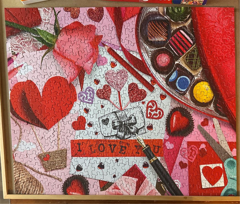 Be My Valentine - Springbok puzzle collectible [Barcode 091683017317] - Main Image 2