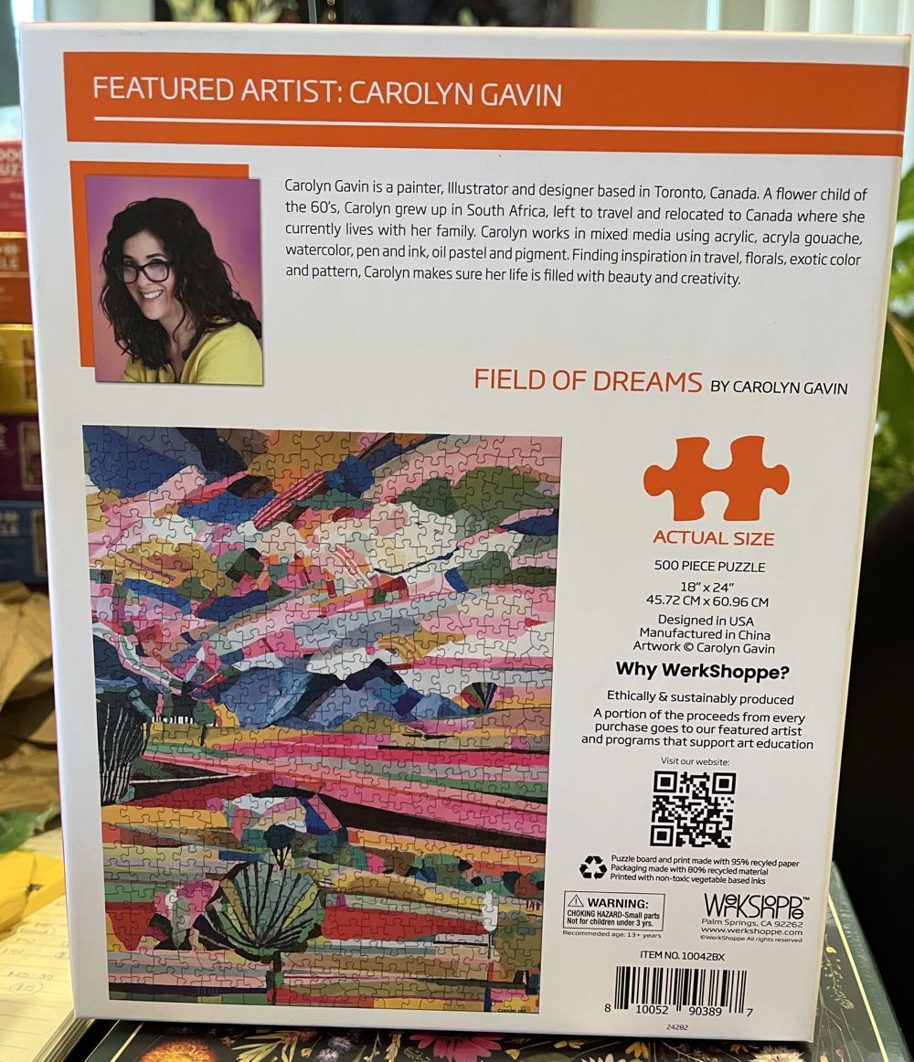 Field Of Dreams - Werkshoppe puzzle collectible - Main Image 2