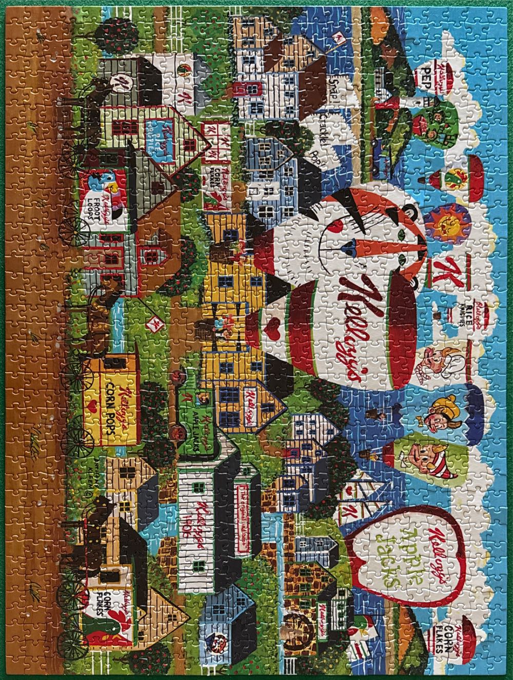 Hot Air Balloon Celebration - Roseart puzzle collectible [Barcode 4895145433846] - Main Image 3