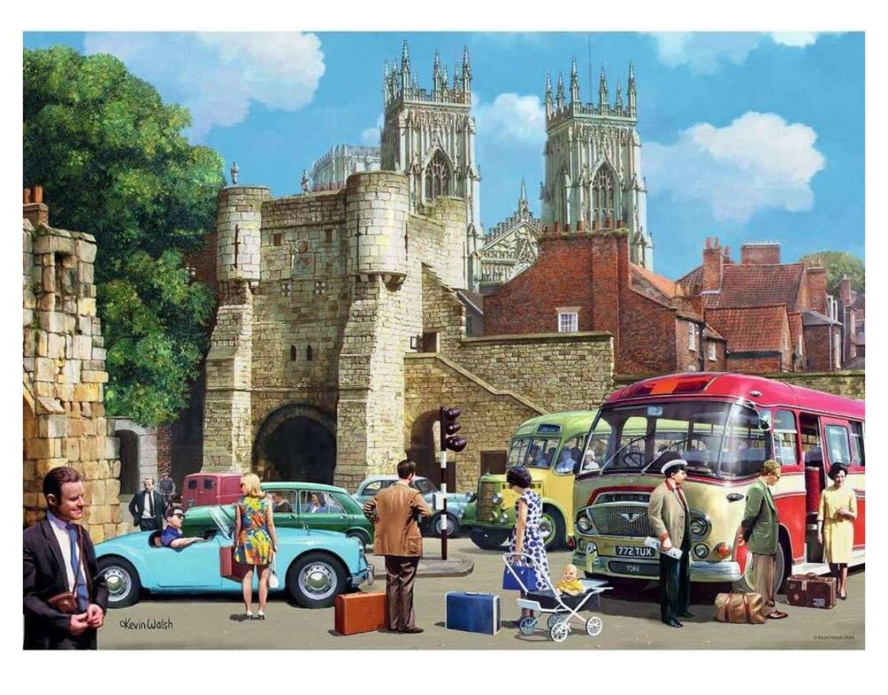 Day out in York - Ravensburger puzzle collectible [Barcode 4005555012542] - Main Image 2