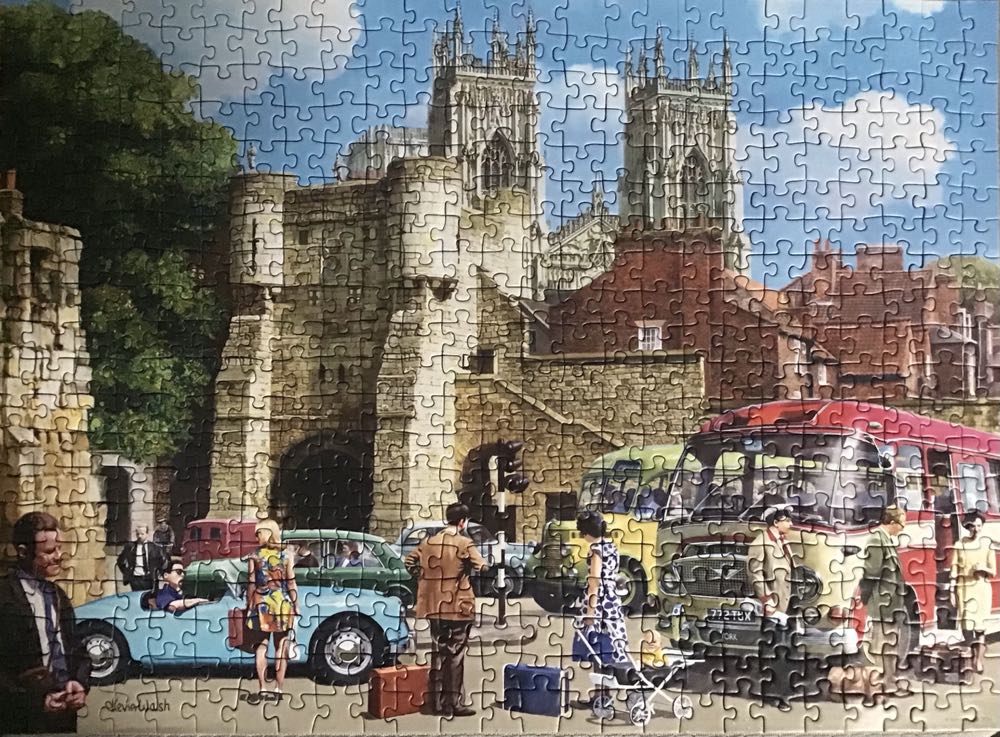 Day out in York - Ravensburger puzzle collectible [Barcode 4005555012542] - Main Image 3
