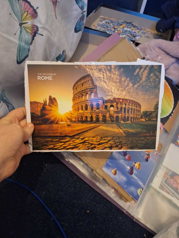 Educa Spanish Sunset Toledo Piece Jigsaw Puzzle Puzzle Glue Included Completed Image Measures 26.77” X 18.9” Ages 14 19615