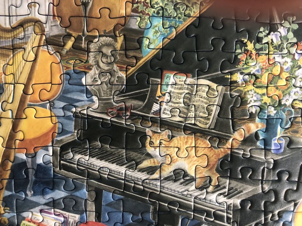 The Music Room - Ravensburger puzzle collectible - Main Image 3