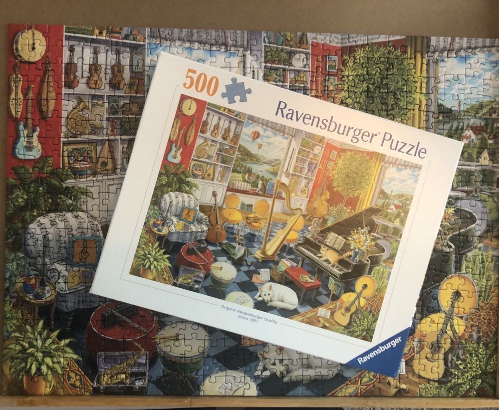 The Music Room - Ravensburger puzzle collectible - Main Image 4