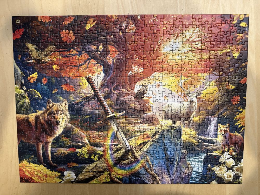 Excalibur Forest - Ravensburger puzzle collectible [Barcode 4005555013075] - Main Image 2