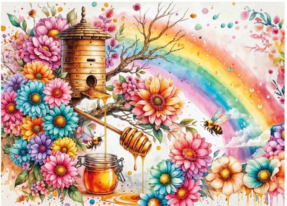 Beehive Of Harmony - Delfy puzzle collectible [Barcode 658606876057] - Main Image 2