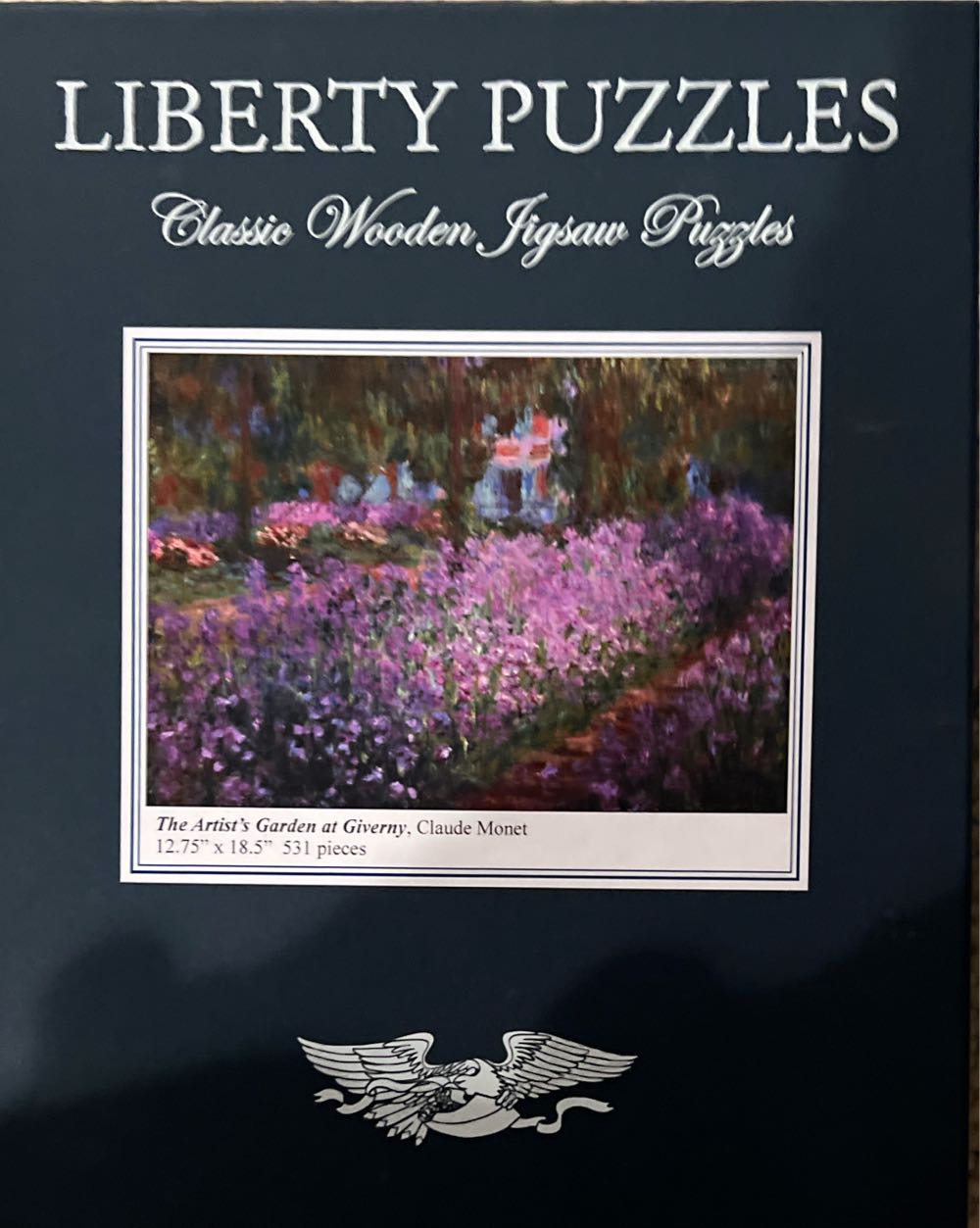 The Artist’s Garden at Giverny - Liberty Puzzles 🇺🇸 puzzle collectible - Main Image 2
