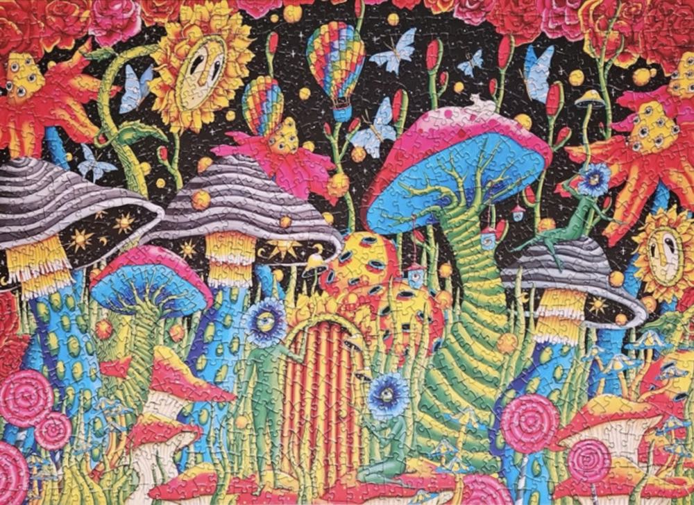 Wonderous Worlds : Garden of Cosmic Delights - MasterPieces puzzle collectible [Barcode 705988725203] - Main Image 3