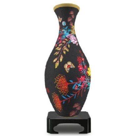 Puzzle Vase S1031 Elegant Floral Print - Pintoo puzzle collectible [Barcode 4711048543997] - Main Image 2