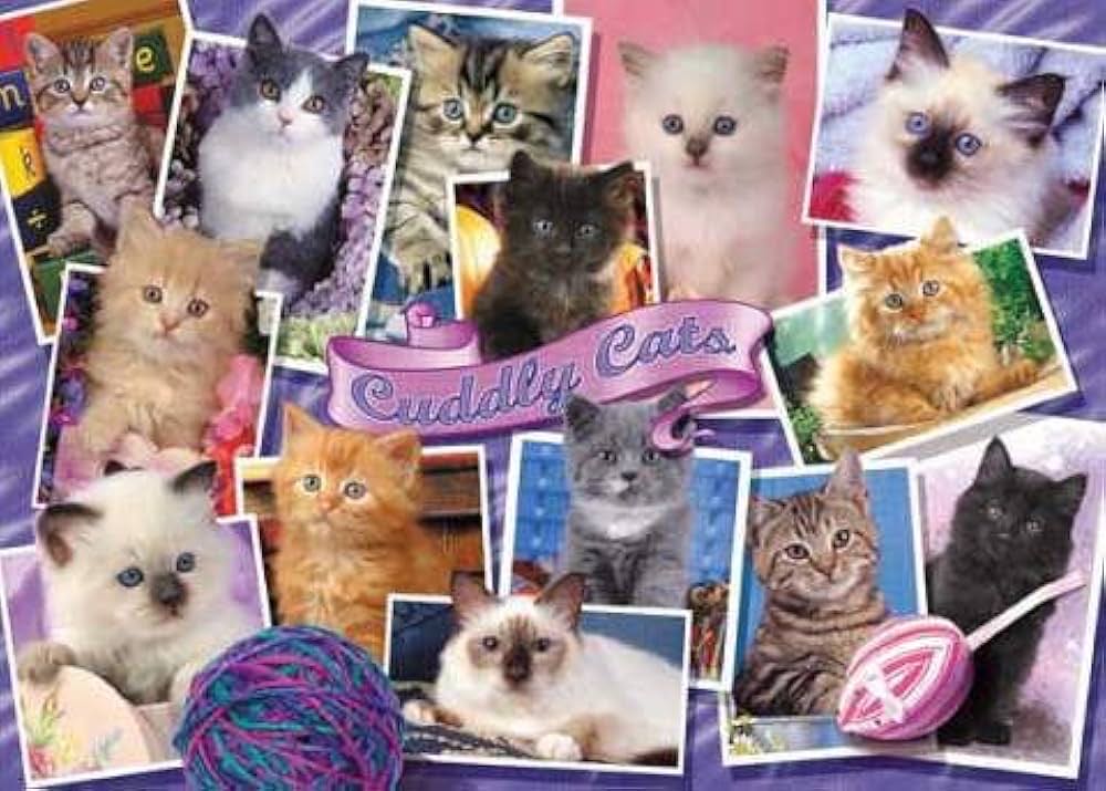 Cuddly Cats - Ravensburger 🇩🇪 puzzle collectible [Barcode 4005556157167] - Main Image 2