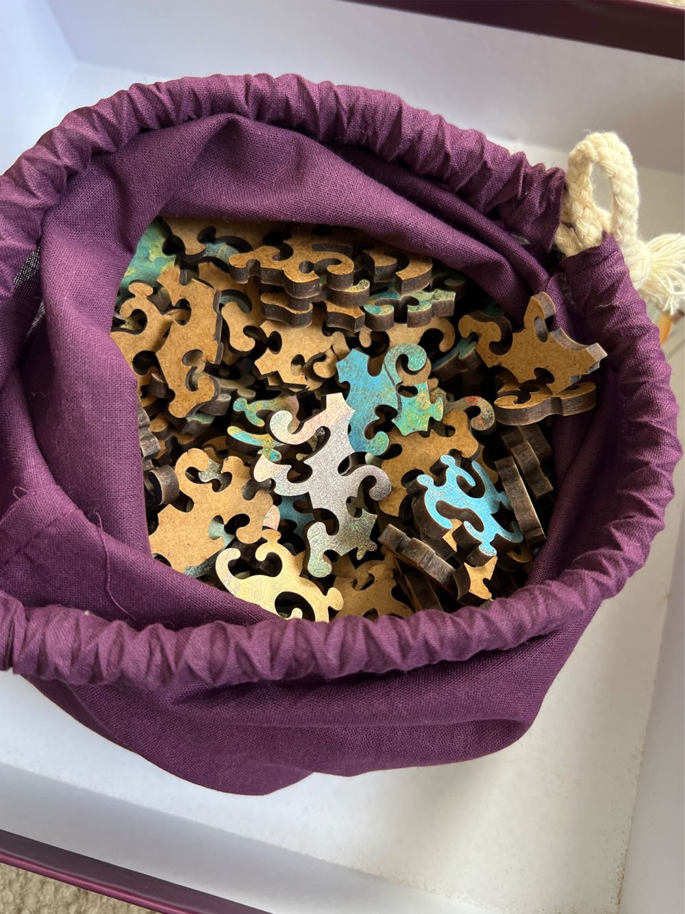 Dancers In Blue - Wentworth Wooden Puzzles puzzle collectible [Barcode 6050265406479] - Main Image 2