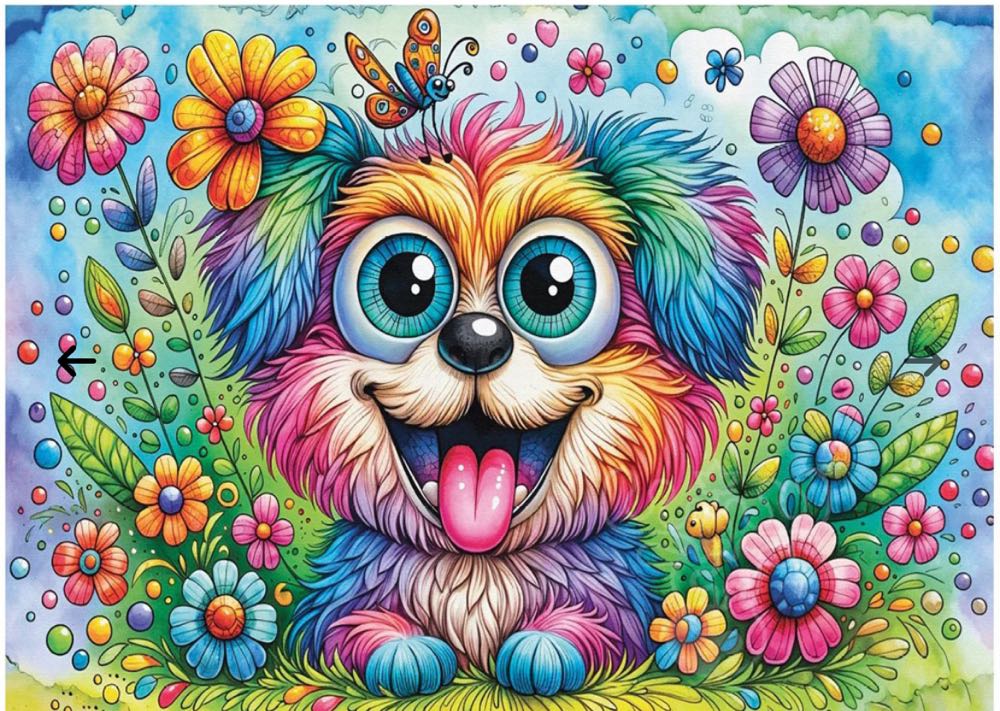 Paw Sitive Vibes-TRADED - Delfy puzzle collectible [Barcode 658606876217] - Main Image 2