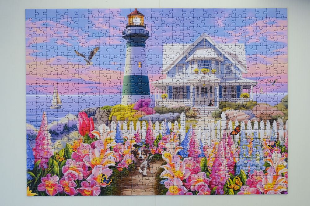 Heaven By The Ocean - Bluebird Puzzle puzzle collectible [Barcode 3663384906077] - Main Image 2