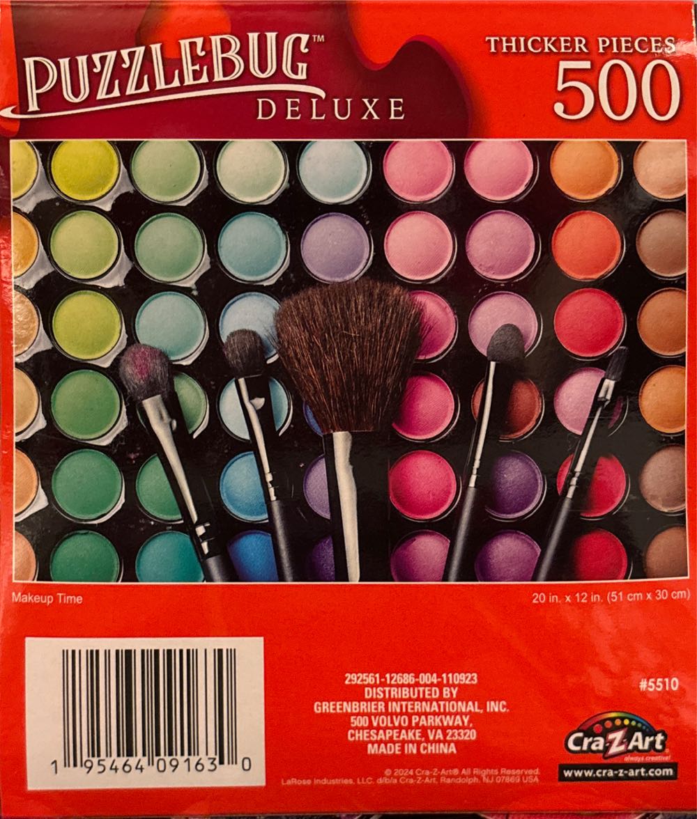Makeup Time - CraZArt puzzle collectible [Barcode 195464091630] - Main Image 2