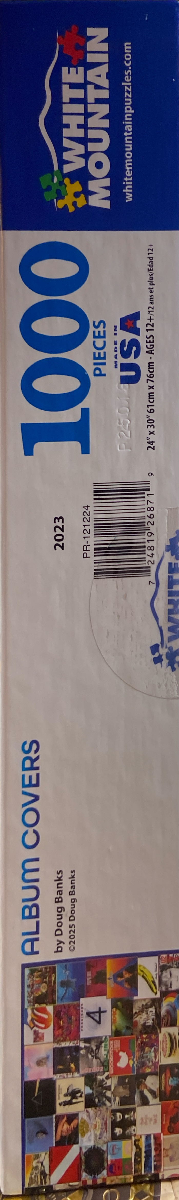 Album Covers - White Mountain Puzzles puzzle collectible [Barcode 724819268719] - Main Image 2