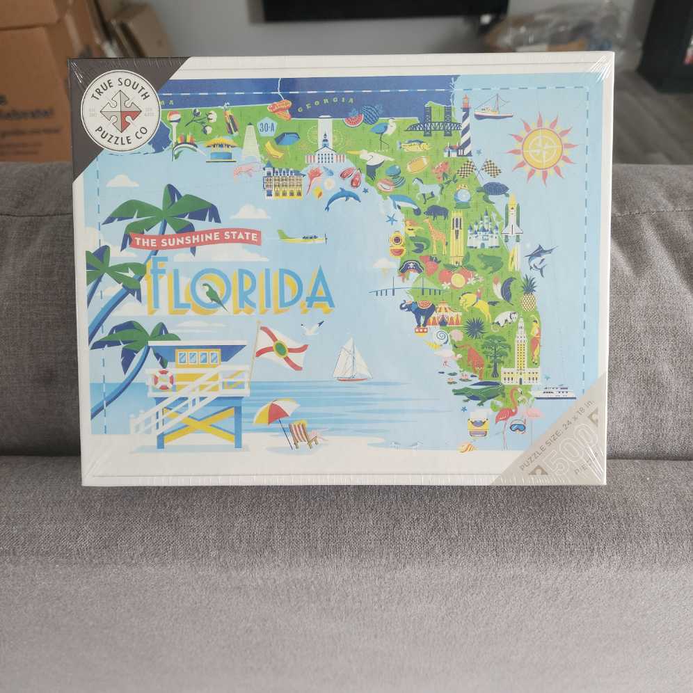 The Sunshine State - True South Puzzle Co. puzzle collectible [Barcode 767461136302] - Main Image 1