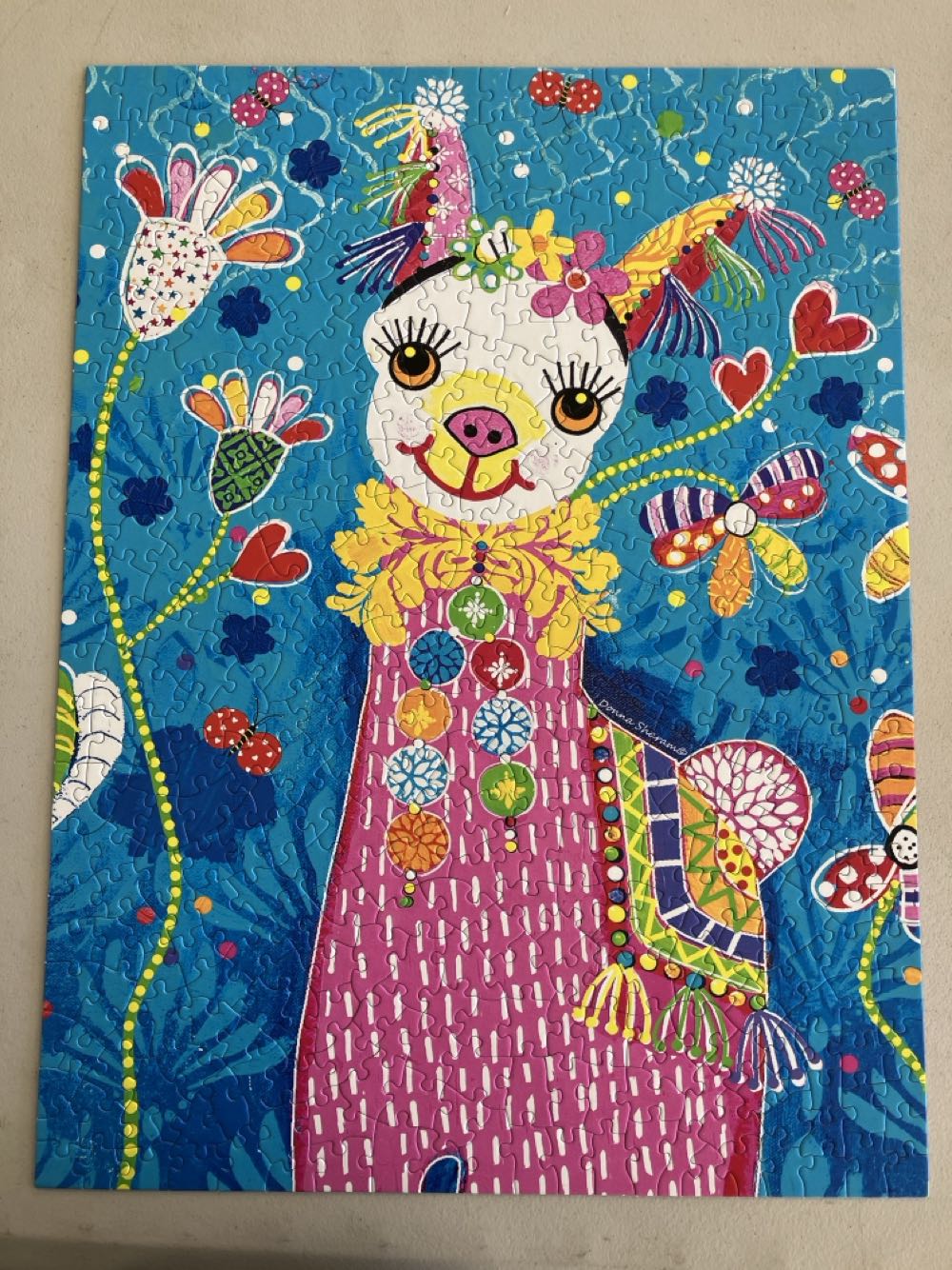 Llively & Llovely Llamma - Q Puzzles puzzle collectible - Main Image 2