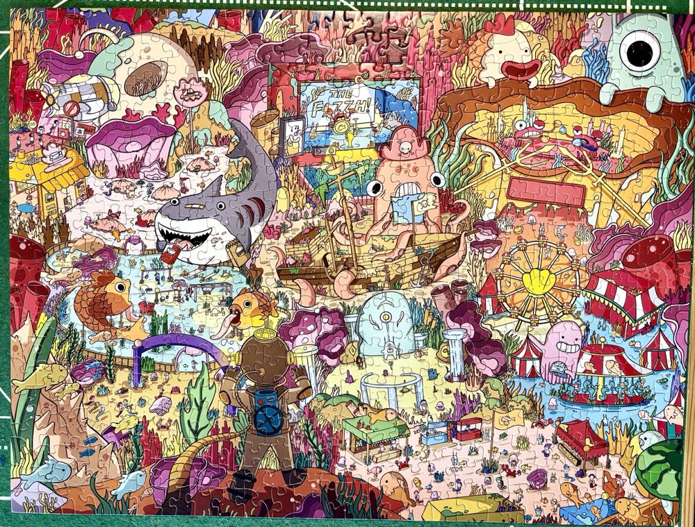 Floral CATS Chat Gathering - Puzzle Momibook puzzle collectible [Barcode 860006244958] - Main Image 2