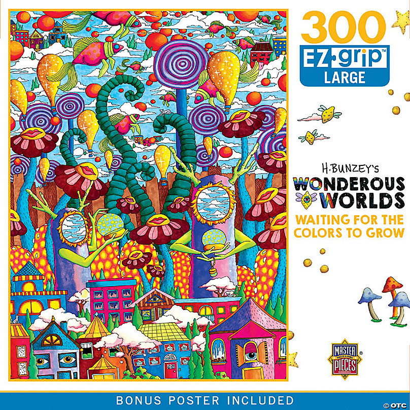 Wonderous Worlds : Waiting for the Colors to Grow - MasterPieces puzzle collectible [Barcode 705988325120] - Main Image 2