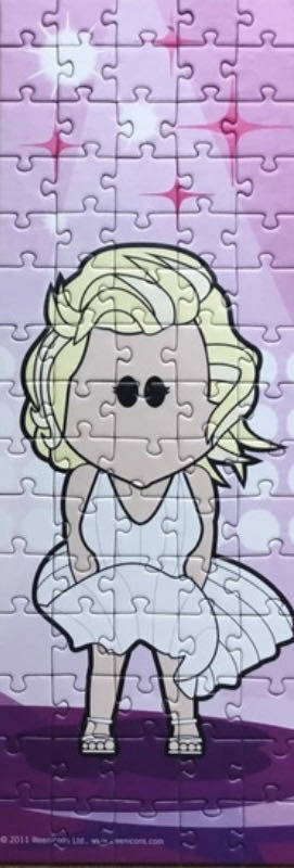 Weenicons Marilyn Monroe Maddy 🇨🇦🟦 - Heye Puzzle puzzle collectible [Barcode 4001689294847] - Main Image 3