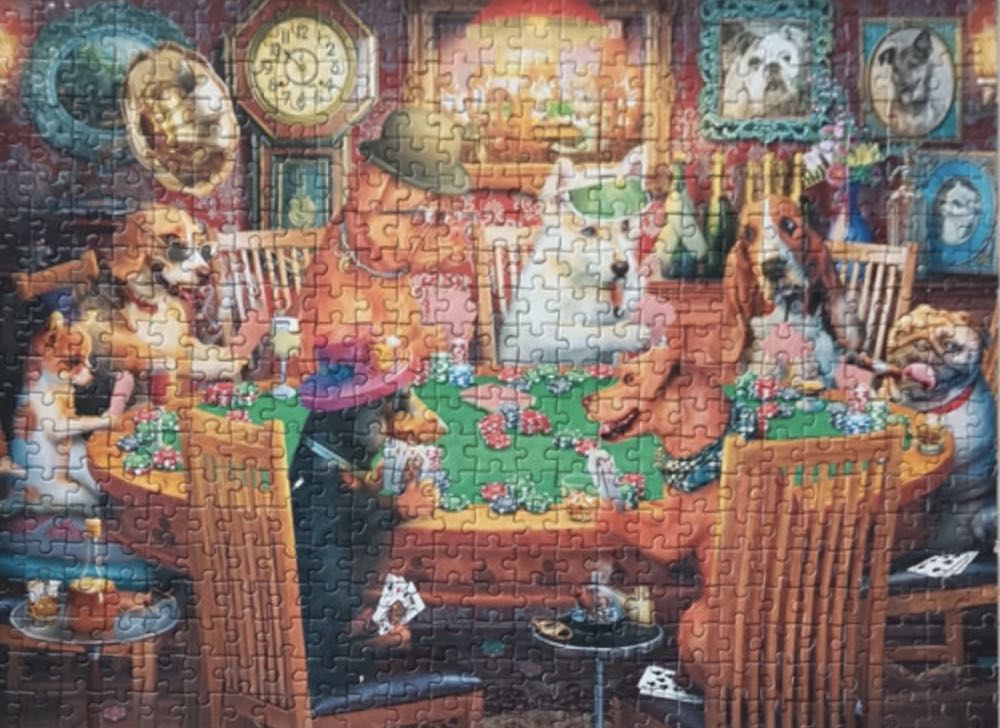 Gamblers Dogs, The 🟦 - Art Puzzle puzzle collectible [Barcode 8682450140943] - Main Image 3