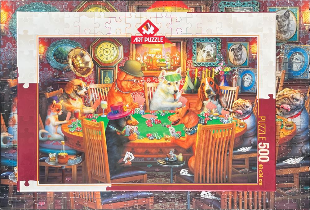 Gamblers Dogs, The 🟦 - Art Puzzle puzzle collectible [Barcode 8682450140943] - Main Image 4
