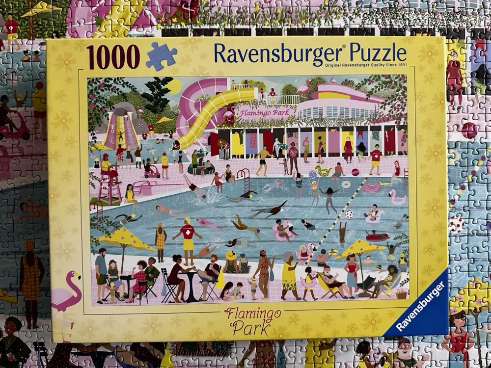 Flamingo Park - Ravensburger puzzle collectible [Barcode 4005555015208] - Main Image 3