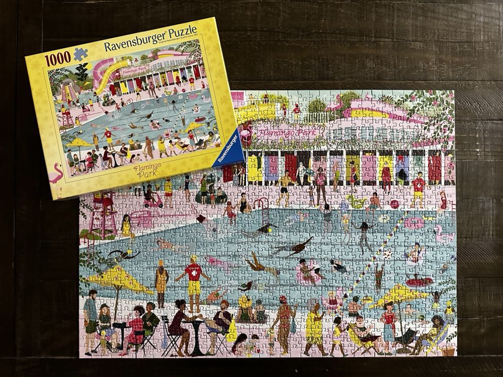 Flamingo Park - Ravensburger puzzle collectible [Barcode 4005555015208] - Main Image 4