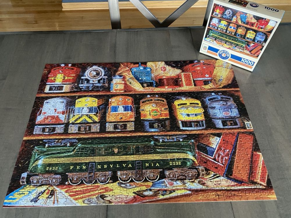 Well Stocked Shelves - Master Pieces puzzle collectible [Barcode 705988504129] - Main Image 2