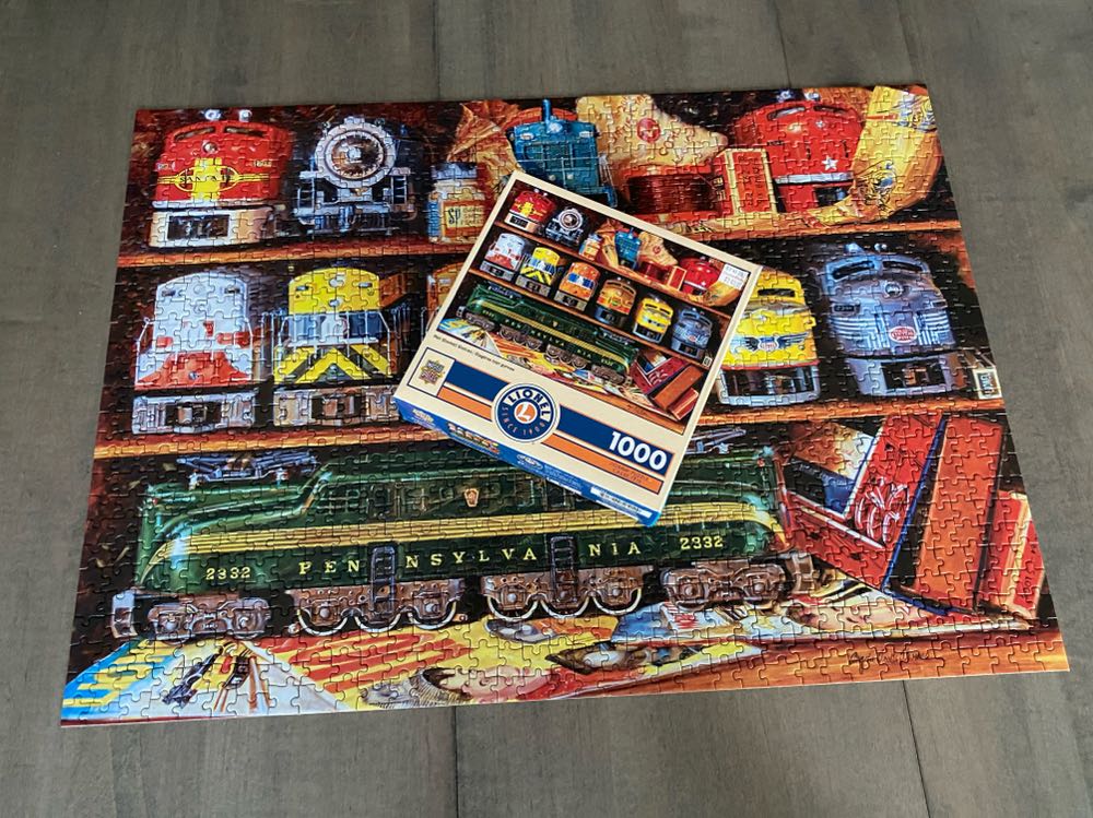 Well Stocked Shelves - Master Pieces puzzle collectible [Barcode 705988504129] - Main Image 3